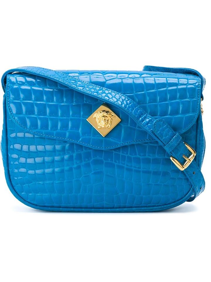 Versace Vintage Flap Shoulder Bag