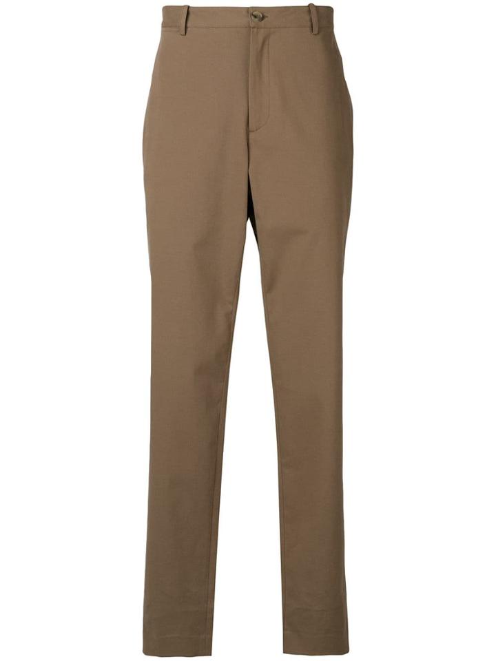 A.p.c. Straight Leg Trousers - Neutrals