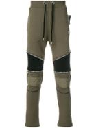 Philipp Plein Biker Track Pants - Green