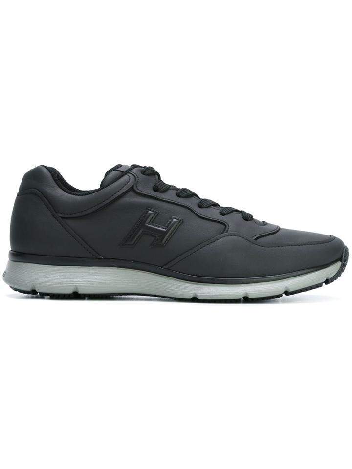 Hogan Patched Logo Sneakers