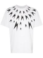 Neil Barrett Meteor Shower T-shirt - White