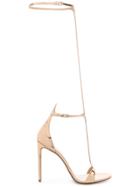 Francesco Russo Tall Strap Sandals - Metallic