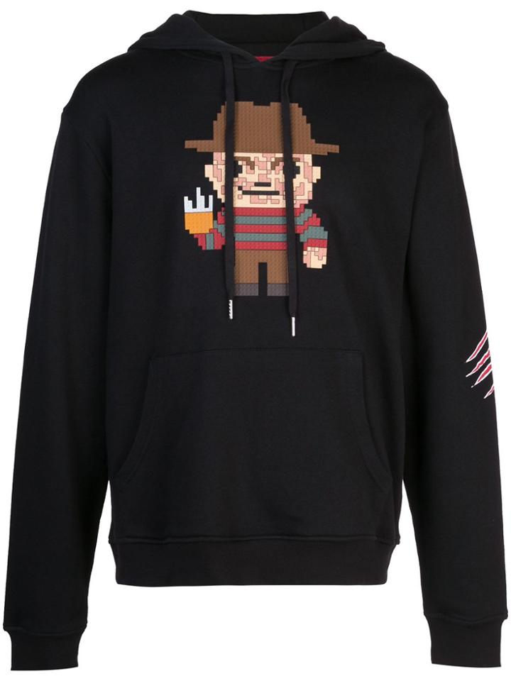 Mostly Heard Rarely Seen 8-bit Claw Hoodie - Black