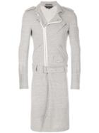 Comme Des Garçons Pre-owned Long Sweater Coat - Grey