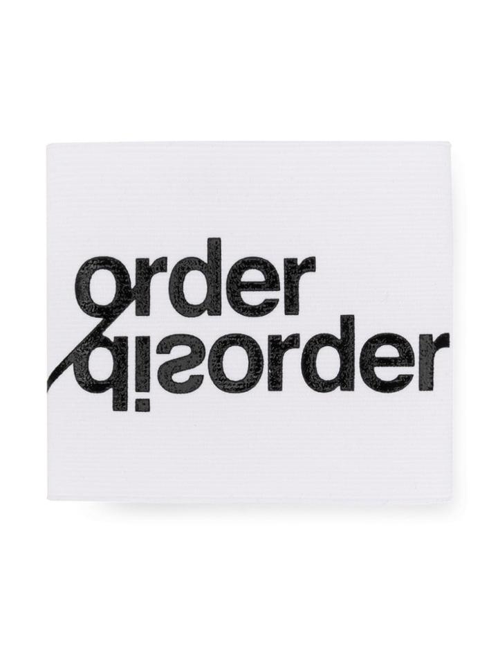Undercover Slogan Armband - White