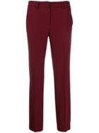 Fabiana Filippi Low-rise Slim-fit Trousers - Red