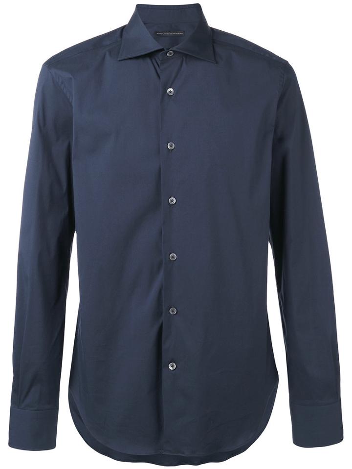 Ermanno Scervino - Buttoned Shirt - Men - Cotton - 54, Blue, Cotton