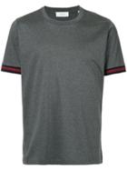 Cerruti 1881 Contrast-trim T-shirt - Grey