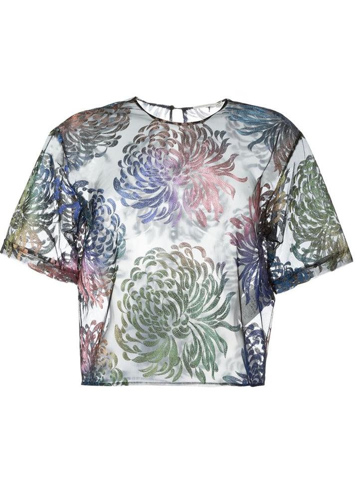 Marco De Vincenzo Floral Top