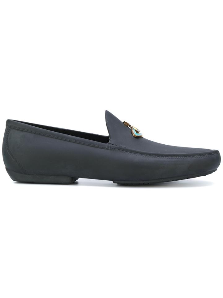 Vivienne Westwood Man Logo Plaque Loafers - Black