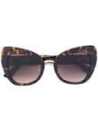 Dolce & Gabbana Eyewear Cat-eye Sunglasses - Brown