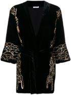 P.a.r.o.s.h. Sequin-embellished Velvet Jacket - Black