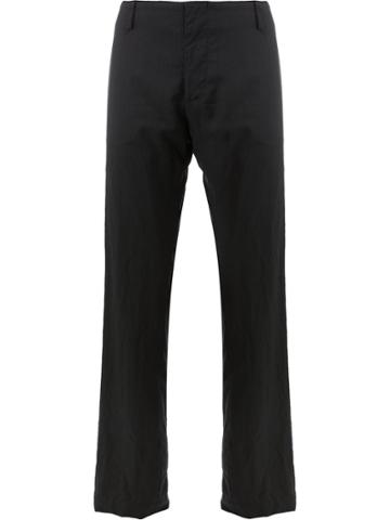 Geoffrey B. Small Classic Tailored Trousers - Black