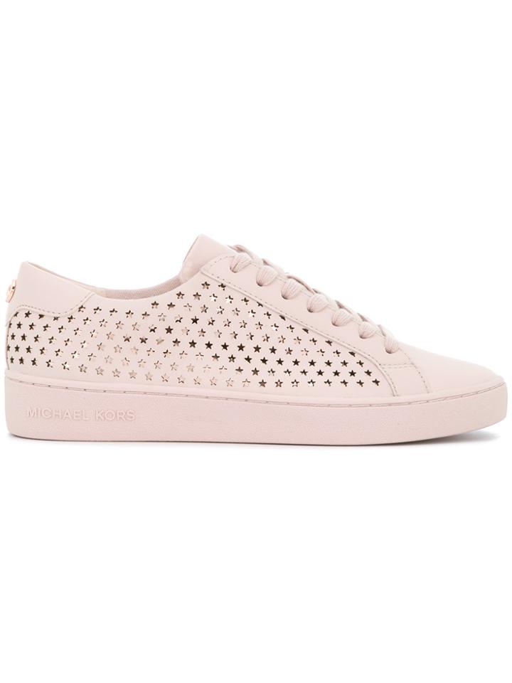 Michael Michael Kors Irving Sneakers - Pink & Purple