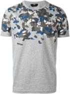 Fendi Camouflage Print Detail T-shirt