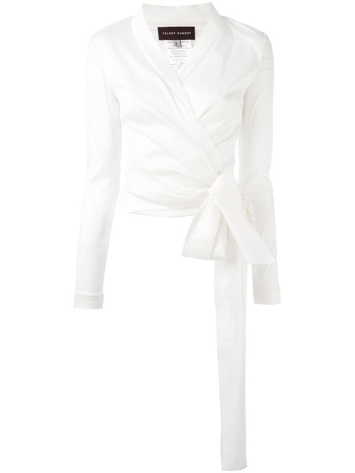 Talbot Runhof Naxos Blouse - White