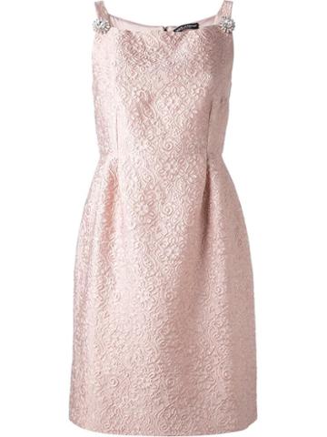 Dolce & Gabbana Floral Brocade Dress