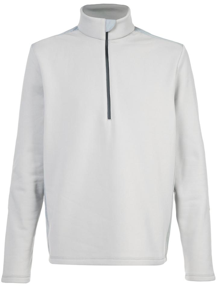 Aztech Mountain Zipped Pullover - Grey