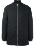 Mcq Alexander Mcqueen Padded Bomber Jacket, Men's, Size: 48, Black, Polyamide/polyester/viscose