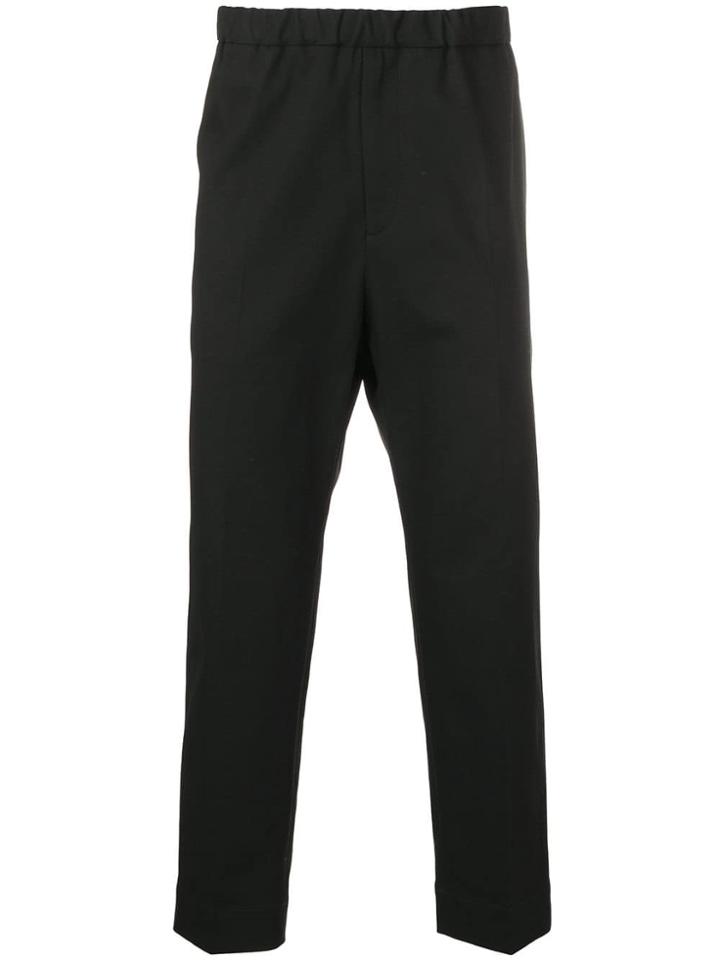 Jil Sander Straight-leg Trousers - Black