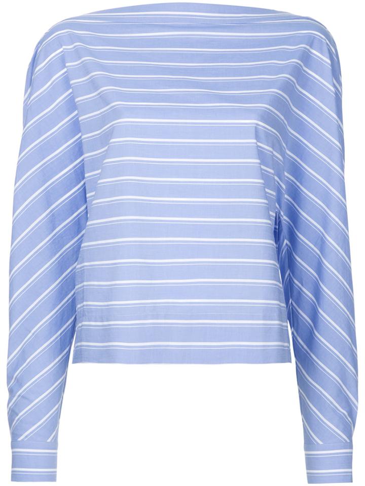 Dion Lee Cross Placket Shirt - Blue