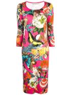 Mary Katrantzou Printed Midi Dress - Pink