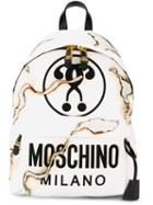 Moschino 'it's Lit' Burned Backpack