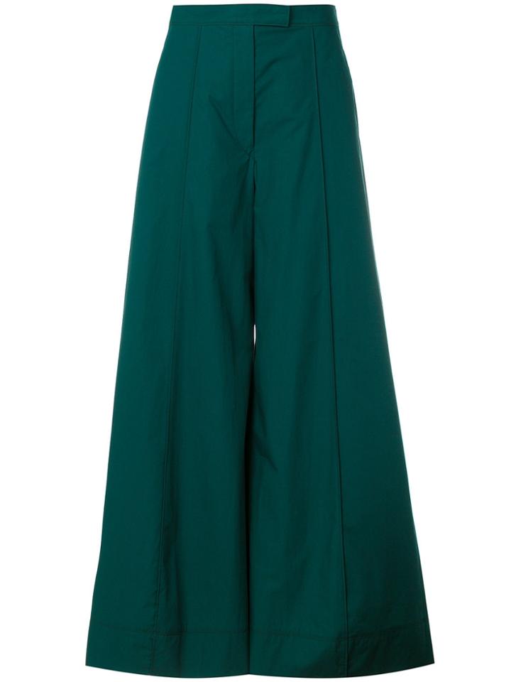 Lemaire Plain Palazzo Pants - Green