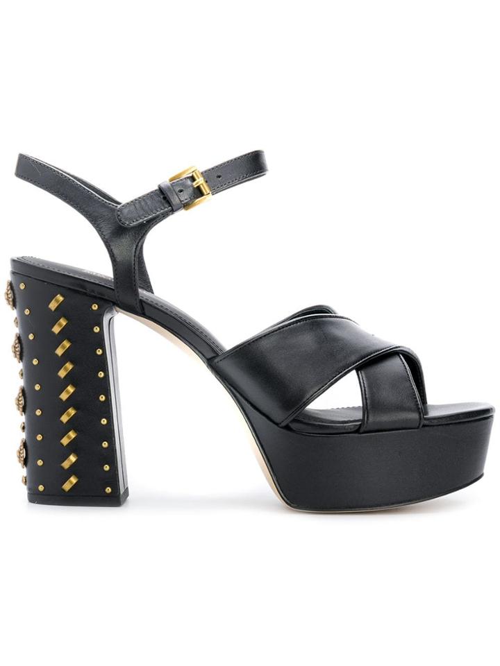 Michael Michael Kors Palmer Sandals - Black
