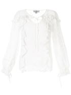We Are Kindred Coco Ruffled Blouse - White
