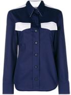 Calvin Klein 205w39nyc Western Style Shirt - Blue