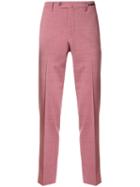 Pt01 Classic Tailored Trousers, Men's, Size: 48, Red, Wool