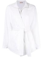 Nehera Bath-robe Fitted Jacket - White
