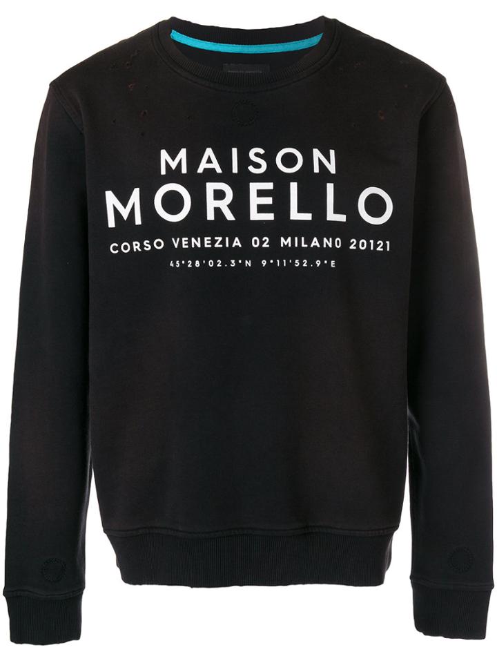 Frankie Morello Maison Morello Sweatshirt - Black