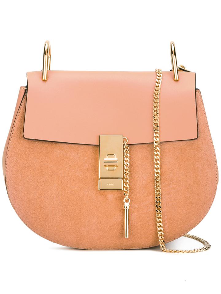 Chloé Drew Shoulder Bag - Yellow & Orange