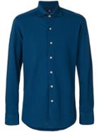Fay Plain Shirt - Blue