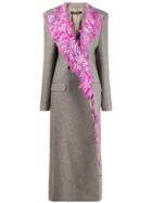 Y/project Fitted Sequin-embellished Coat - Grey