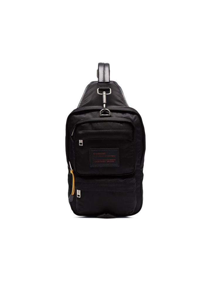 Givenchy Black Nylon Sling Shoulder Bag
