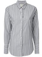 Nili Lotan Helen Striped Shirt - White