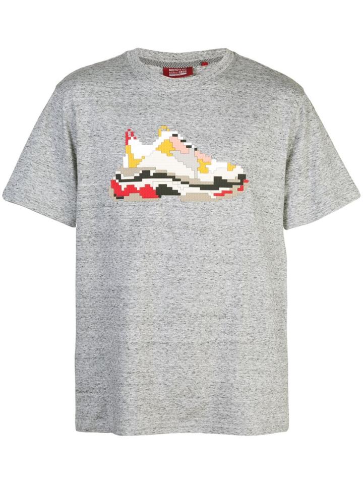 Mostly Heard Rarely Seen 8-bit Dadcore T-shirt - Grey