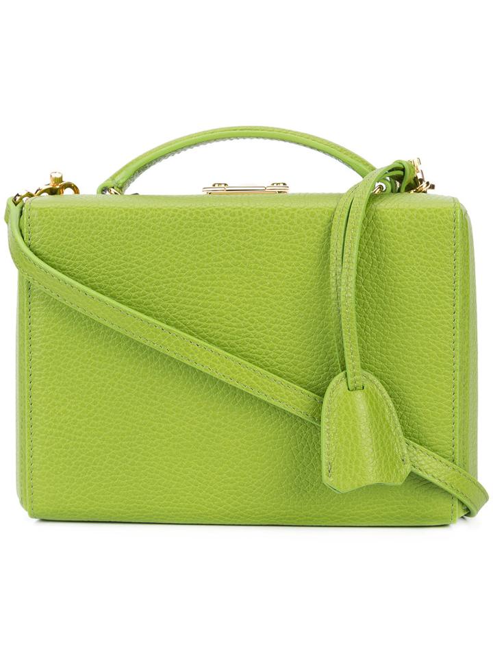 Mark Cross - Cross-body Satchel - Women - Calf Leather - One Size, Green, Calf Leather