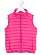 Save The Duck Kids Padded Gilet, Girl's, Size: 8 Yrs, Pink/purple