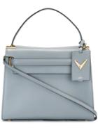 Valentino 'my Rockstud' Tote, Women's, Grey