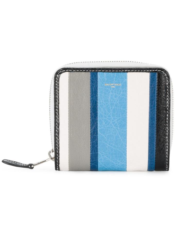 Balenciaga Bazar Billfold Zip Around Wallet - Multicolour