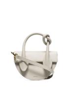 Yuzefi Cream Dolores Knot Leather Mini Tote Bag - Neutrals