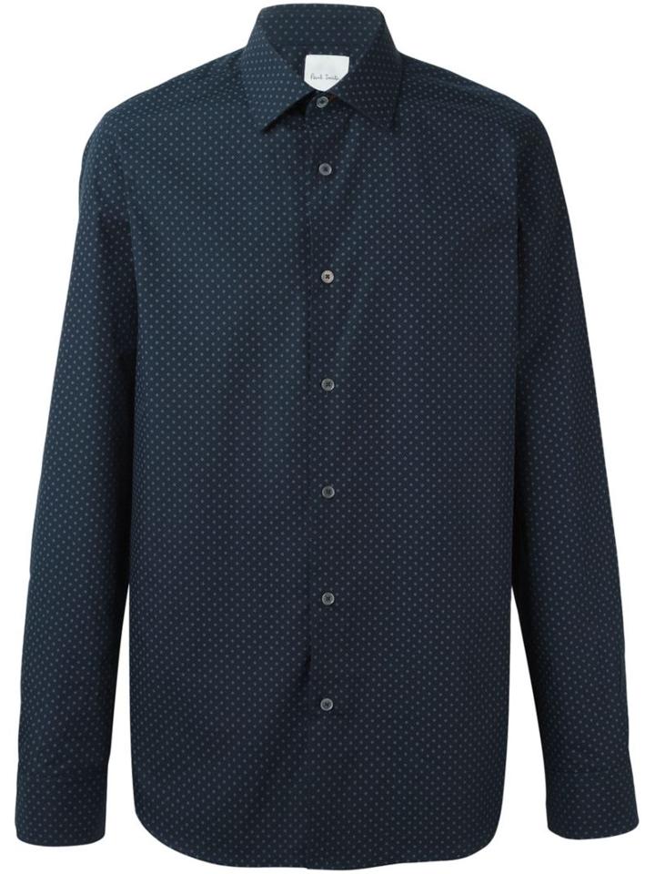 Paul Smith Micro Geometric Print Shirt