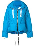 Khrisjoy Hooded Puffer Jacket - Blue