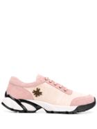 Mr & Mrs Italy Pink Lace Up Sneakers