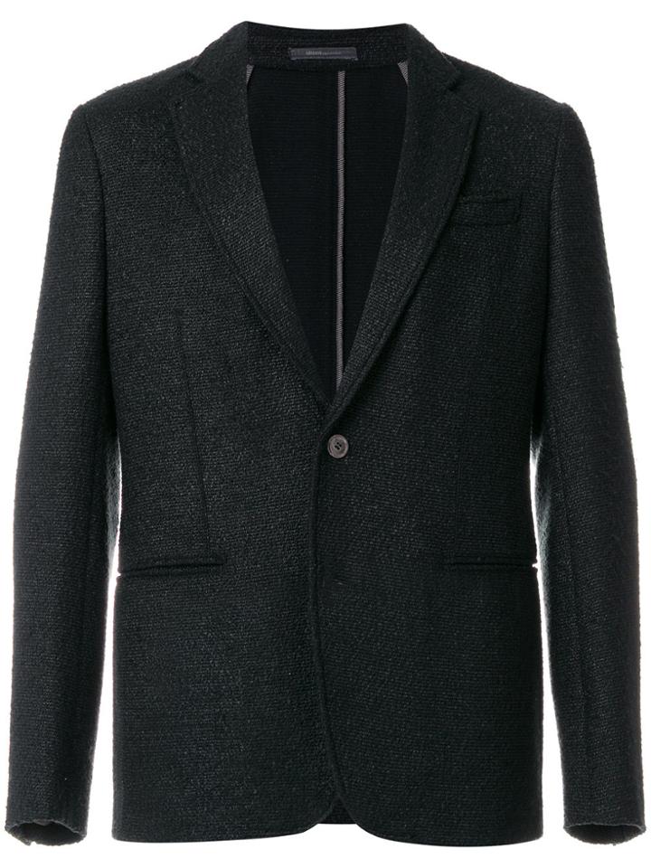 Armani Collezioni Classic Tailored Blazer - Black