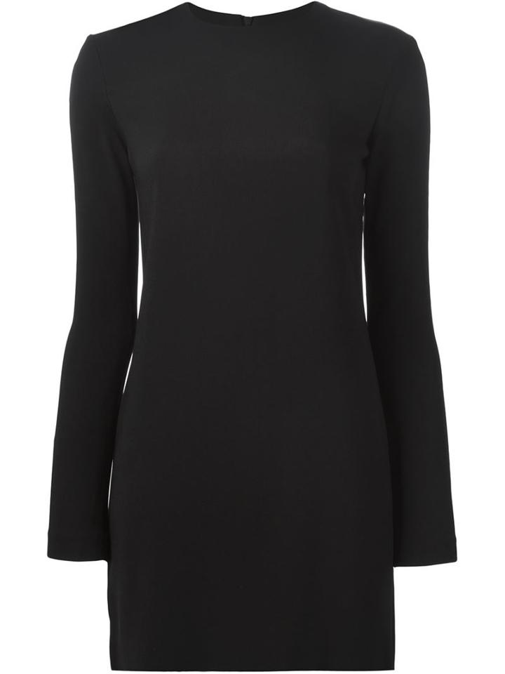 Helmut Lang Long Sleeve Fitted Dress